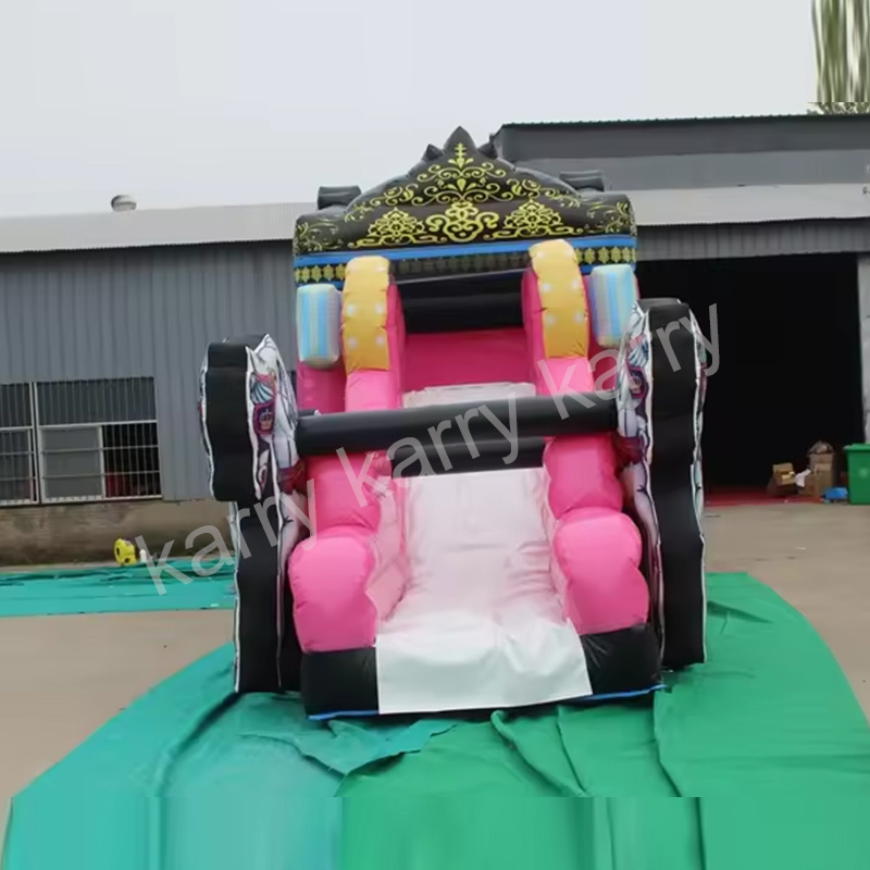 Princess carriage Inflatable Bouncer Combo Inflatable Castle With Slide inflatable bounce house with slide