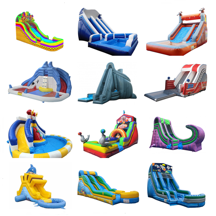 High quality inflatable water slide clearance  above ground pool water slide water slide inflatable