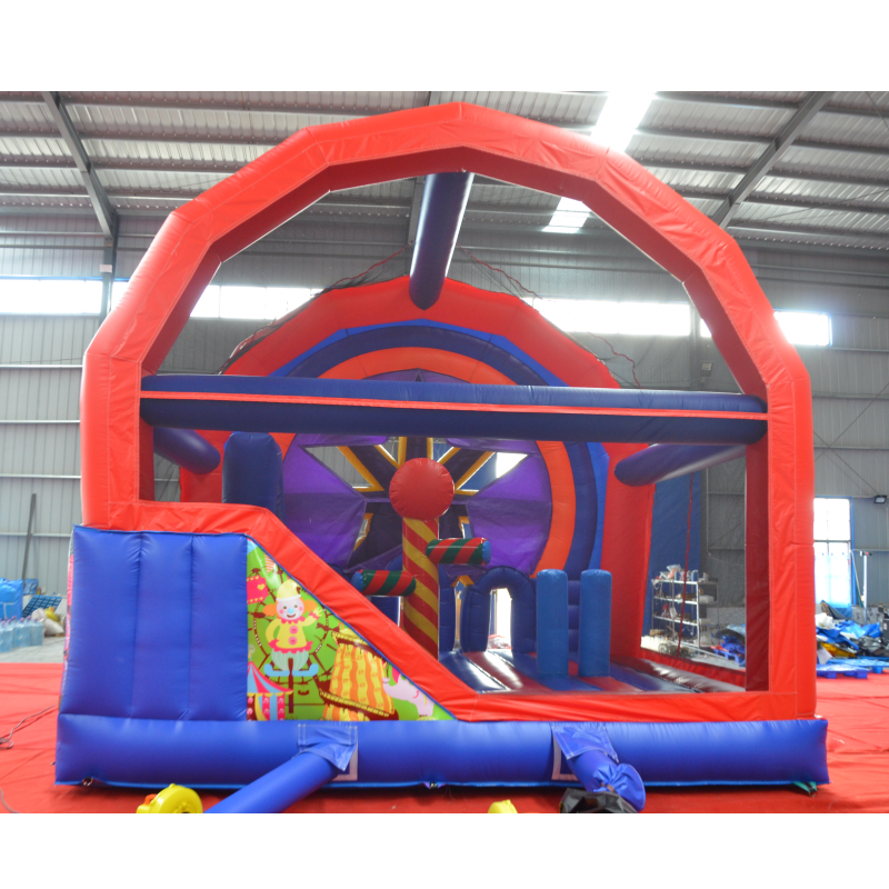 Ferris wheel inflatable castle family version outdoor park amusement toy bounce house Children's jumping game toys