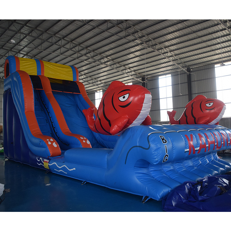 New big Kahuna Small Indoor Inflatable Water Slide with pool for Home or rental use inflatable jumper water slide