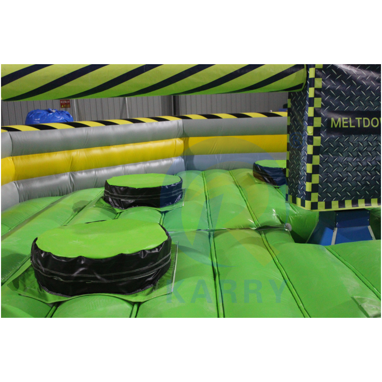 Hot sale Meltdown mechanical interactive jumper inflatable interactive game interesting games for adults and kids