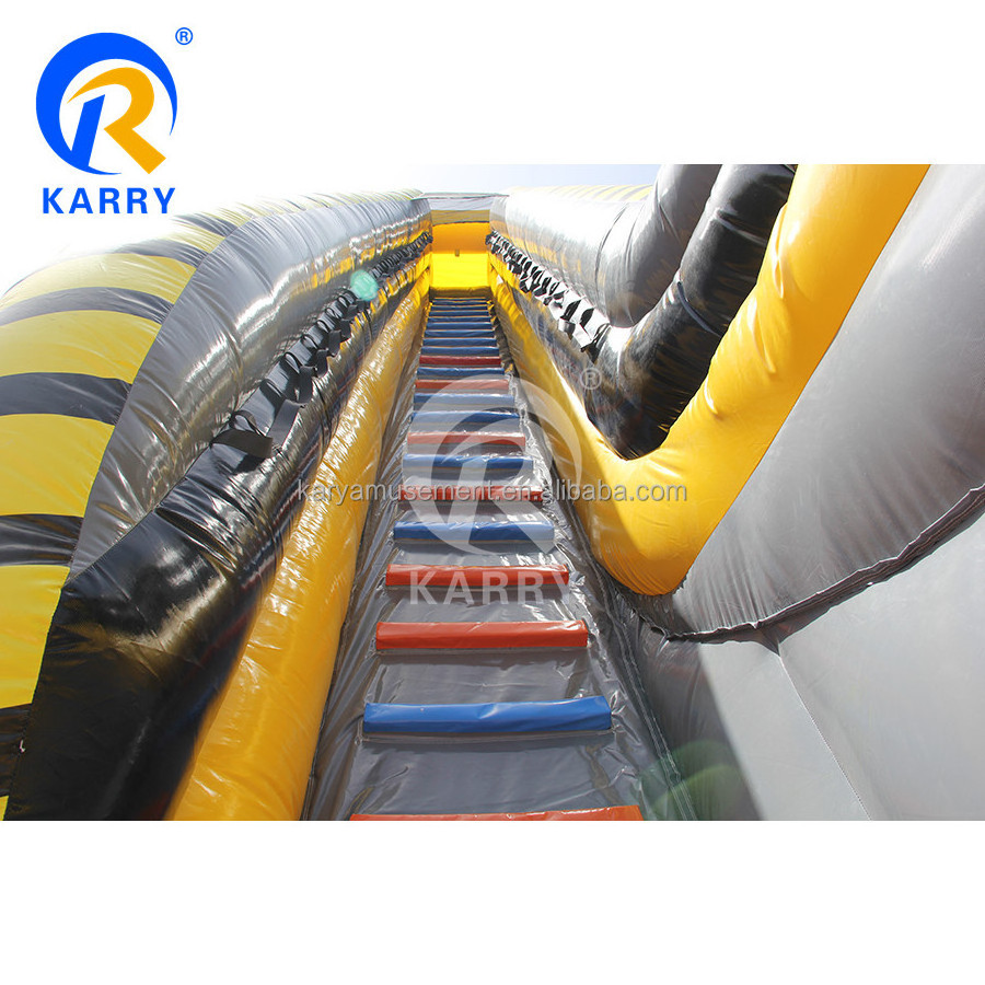 Extra large outdoor inflatable wet and dry slide park amusement equipment adult children's toys