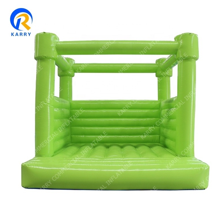 Wholesale Wedding White Jumping Castle moonwalk paste inflatable house bounce bounce a house bounce house with blower for rental