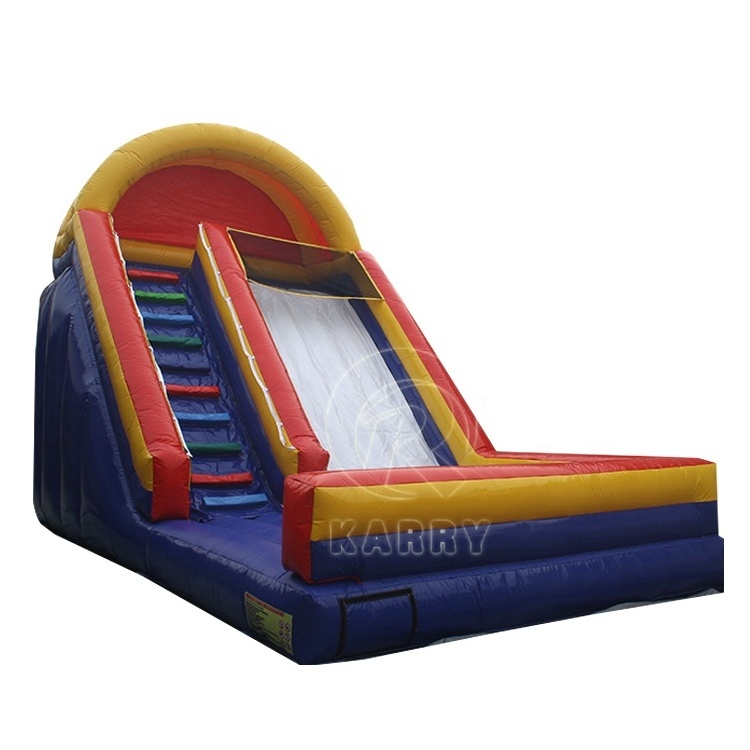 KARRY Factory wholesale children's bouncer slide Children's rock climbing competitive game double slide inflatable water slide