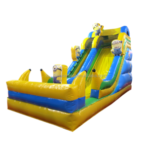 Hot Sale inflatable bouncer bouncy slide Inflatable Castle with slide moonwalk jumping castle bouncing castle for kids party