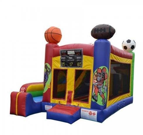 Hot selling commercial inflatable Monster truck inflatable bounce house with slide Outdoor or indoor large kids and adultsToys