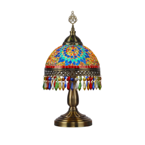 Table Lamp Turkish Style Handmade Mosaic Stained Glass LED AC Dome 90 Contemporary Indoor Traditional Glass Gas Lamp / Oil Lamp