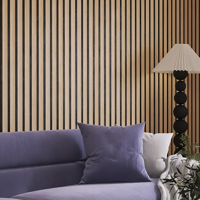 Transform Interior LED Acoustic Panel diy Sound Deadening Wood Slat Wall acoust panel acoustic wall panels