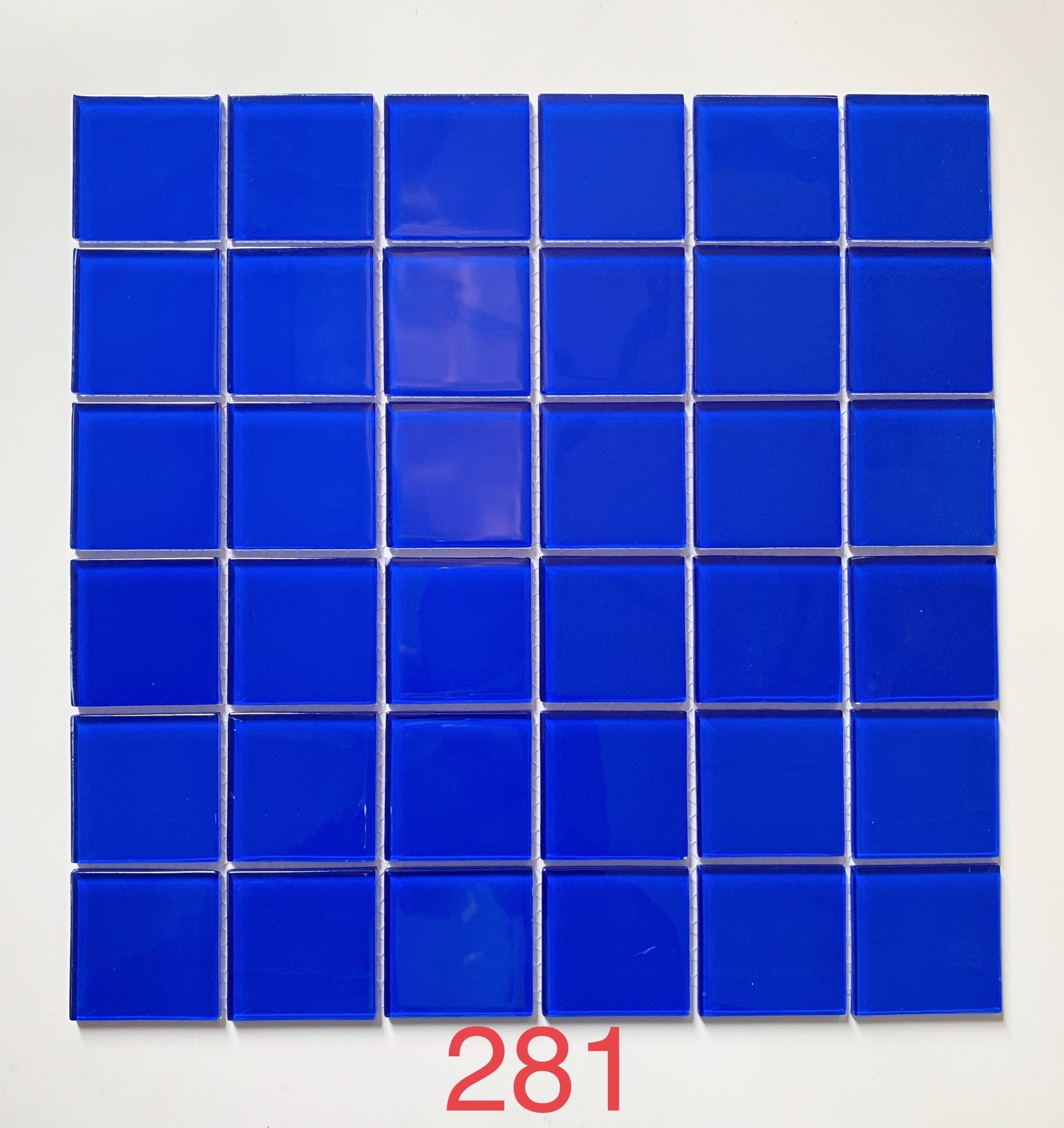 Kasaro glass mix color backsplash mosaic tile for kitchen flower pattern ocean sea blue wave swimming pool tiles