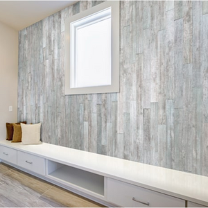 Self-adhesive slat wood wall panels subway tiles peel and stick backsplash