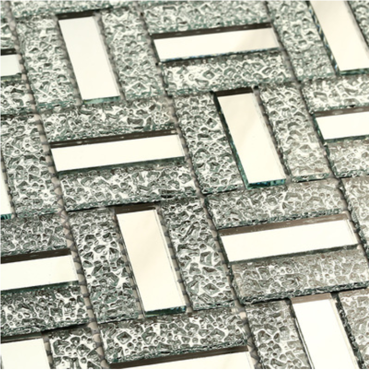 Beveled Glass Mirror Mosaic Bathroom Wall Tile (KSL-C2514)