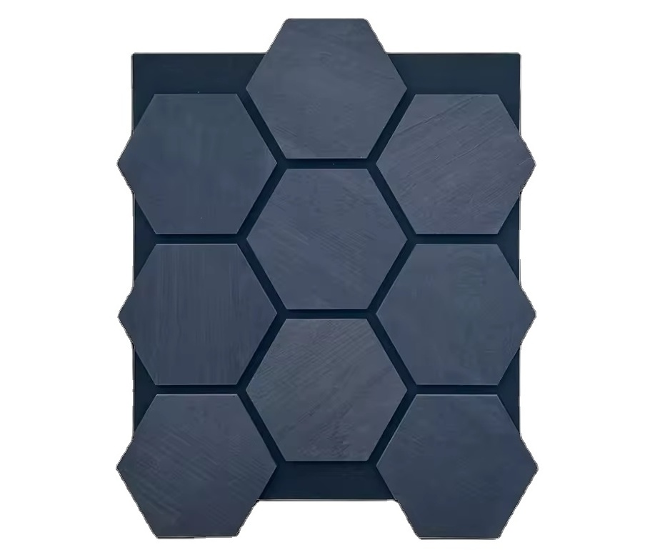 KASARO Meeting Room Sound Acoustic Art Panels Wood Hexagonal Acoustic Panel