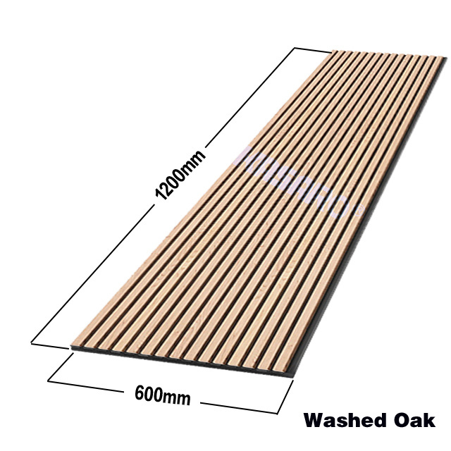 KASARO Akupanel Wooden Slat Acoustic Mdf 3d Wall Decor Interior Acoustic Wood Panels