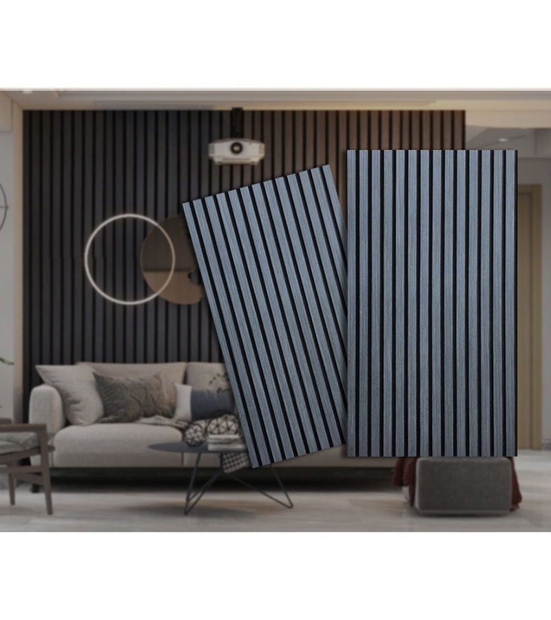 KASARO Modern Design Wood Texture Laminate Wall Sound Absorbing Acoustic Art Panels For Bedroom