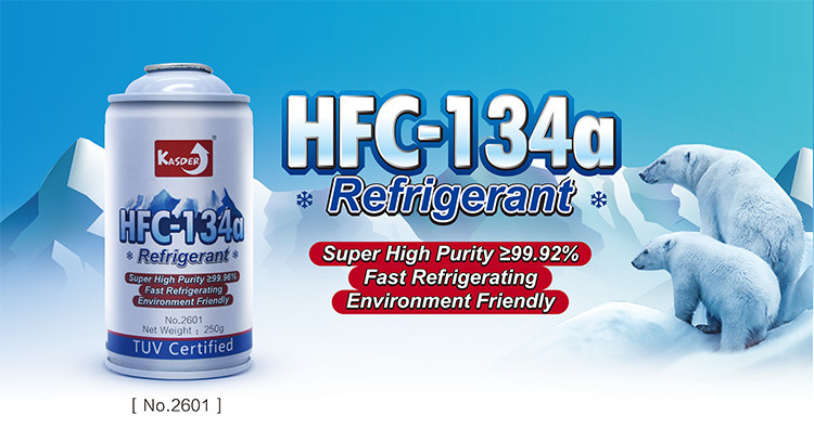 Factory Low Price Environment Friendly 250g Refrigerant Gas R134a