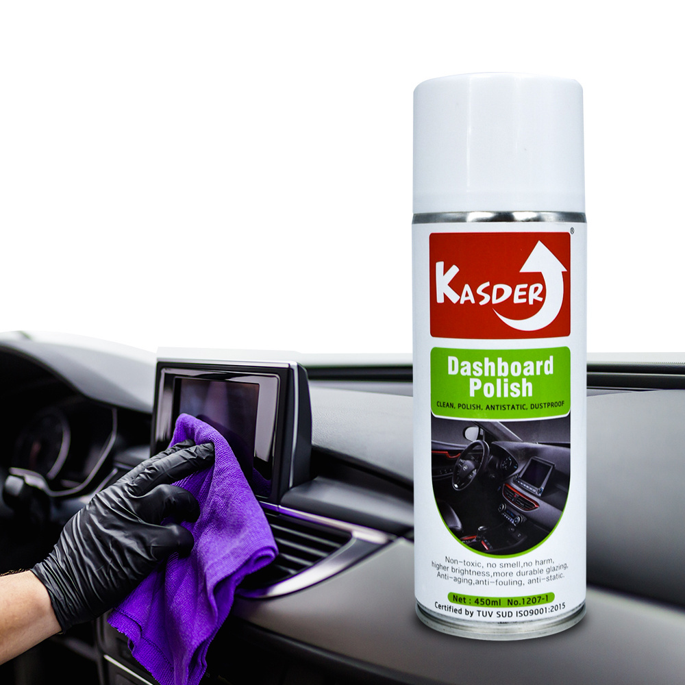 New car silicone silycon dashboard polish cleaner wax shine cockpit spray products for care dashboard-spray performance in car