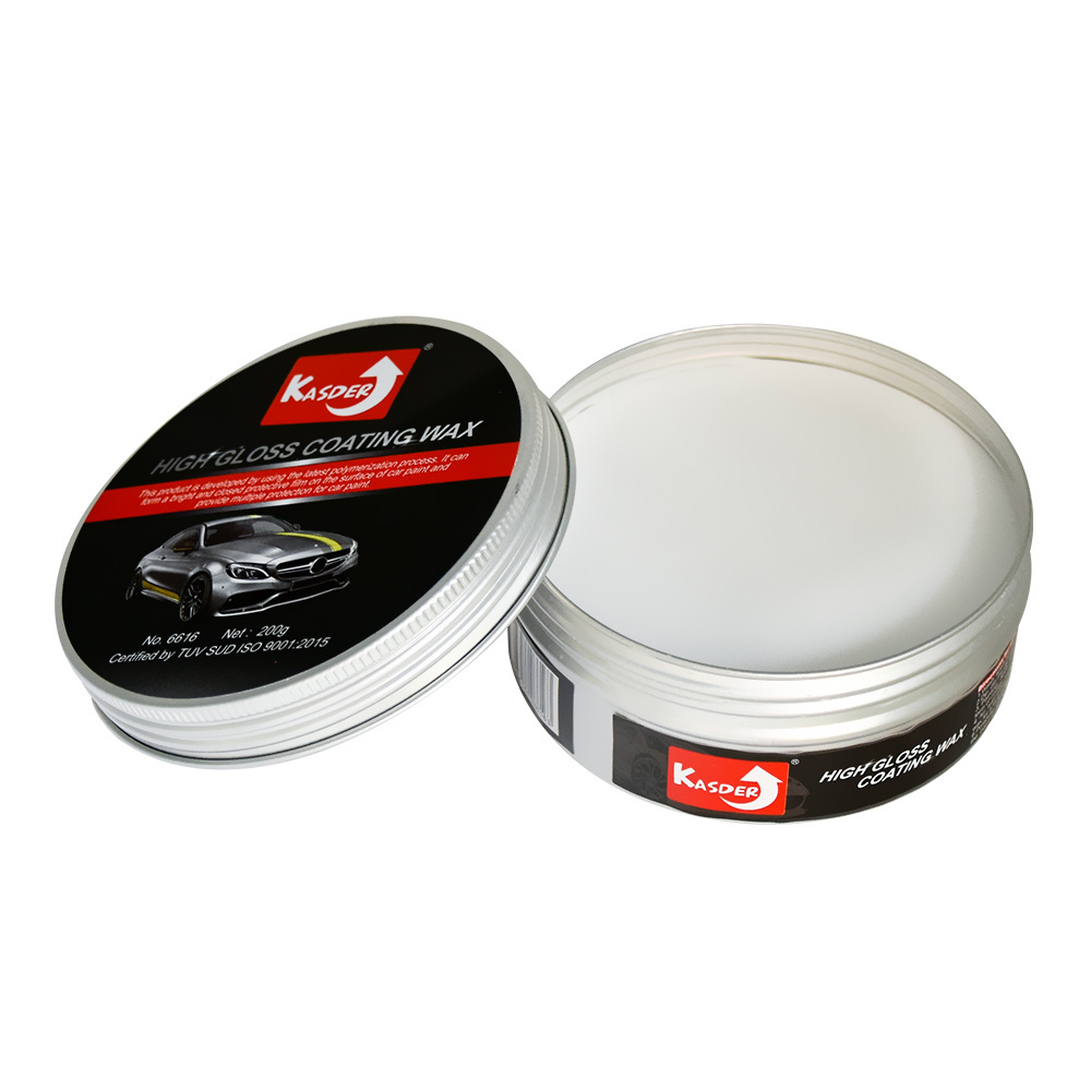 Unique liquid crystal car wax