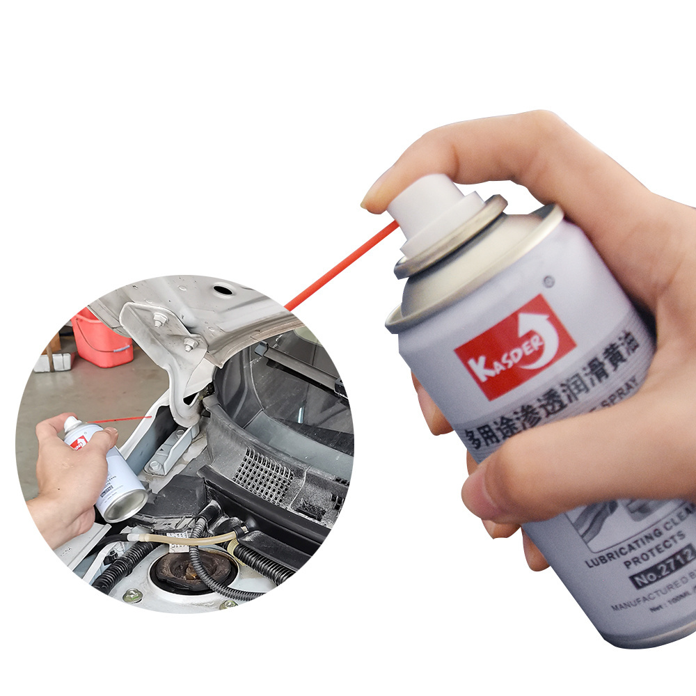 Spray lithium base grease