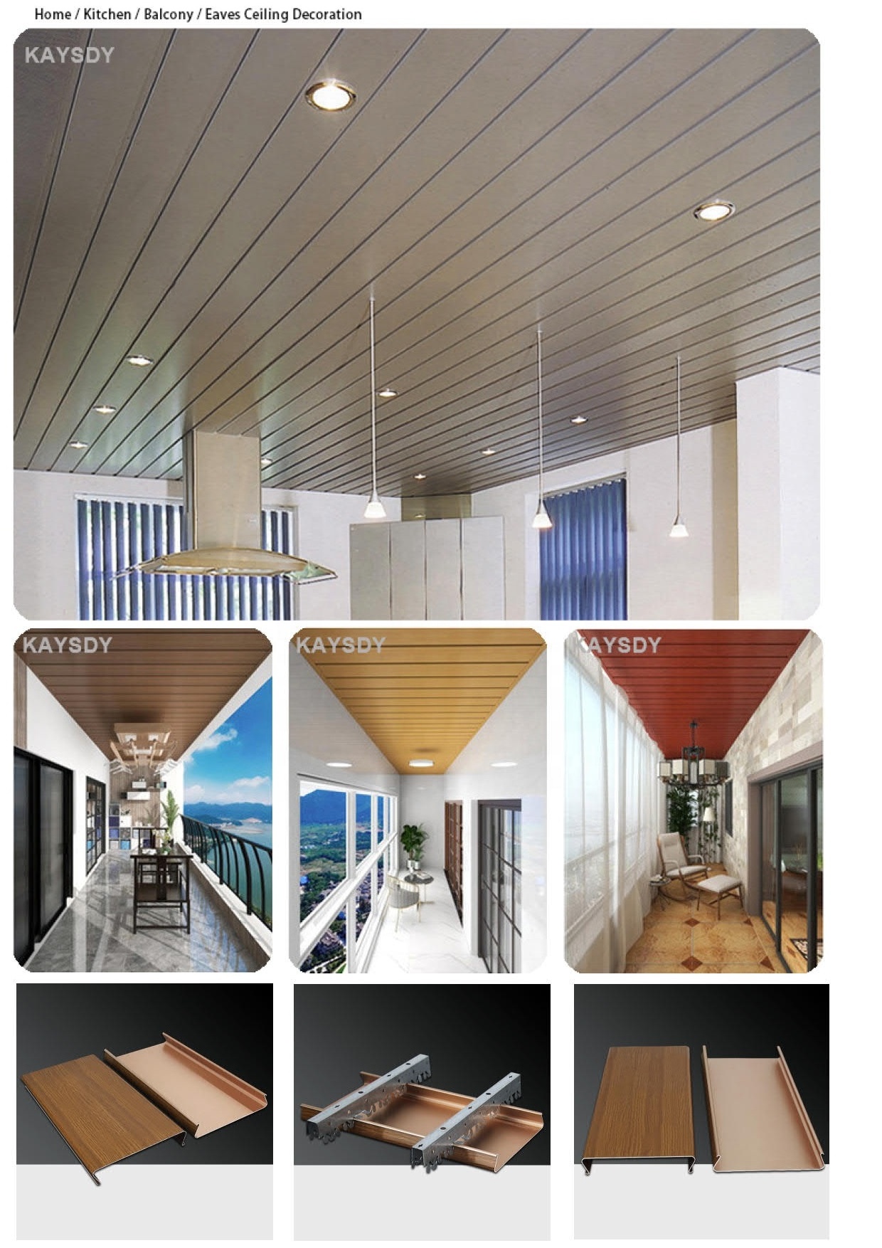 Hot Sale C-Shaped Aluminium Strip For Baffle Ceiling Decoration Interior Ceiling Linear Panels