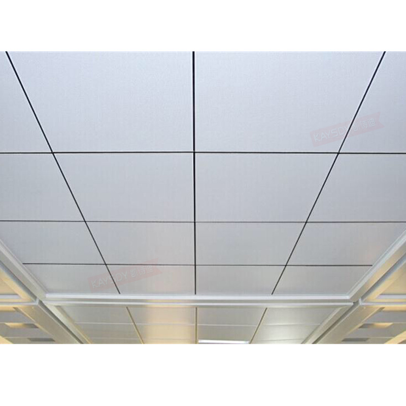 Acoustic Fireproof Aluminum Metal Square Suspended Ceiling Panel 600*600 mm Decorative Ceiling Tiles