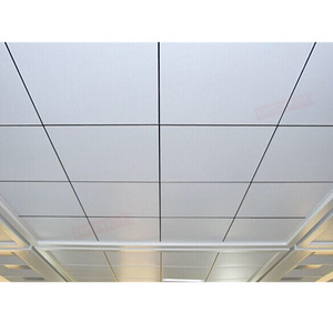 Acoustic Fireproof Aluminum Metal Square Suspended Ceiling Panel 600*600 mm Decorative Ceiling Tiles