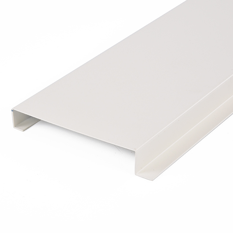 Kaysdy passageway Aluminum G-Strip Baffle Ceiling panel lobby Aluminum spandrel Ceiling system