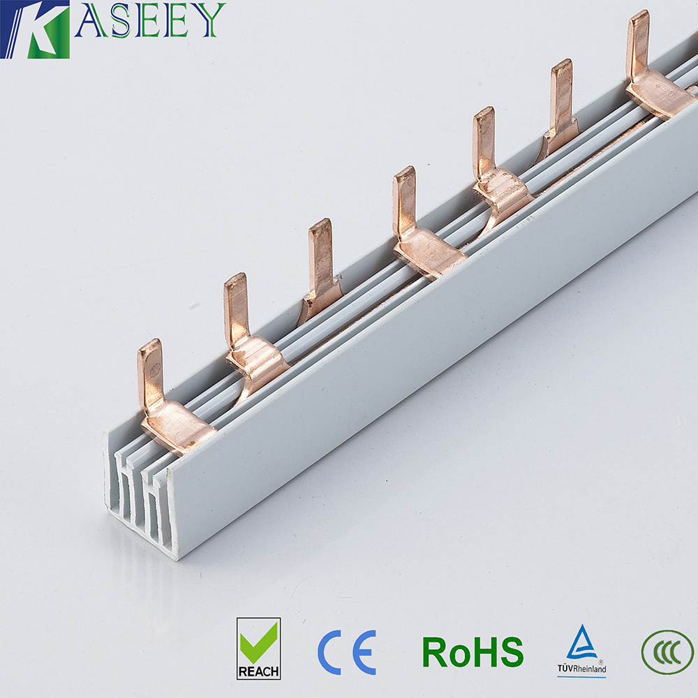 ELectric comb insulated connecting copper bus bar for mcb