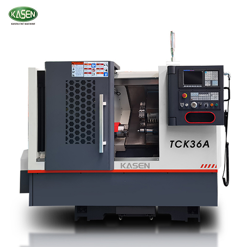 High Rigidity Slant Bed CNC Lathe TCK36 Turning Center With Linear Guideway Cnc Turning Lathe