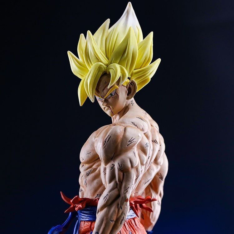 KS 45cm Dragon Balls Goku Super Saiyan Action Figures PVC collectibles Statue Model Anime Figurine Dragon Balls Z Action Figures