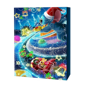 2024 Newest festivals gifts the book lover's 24 days calendario de adviento stitch fidget toy kids advent calendar with toys