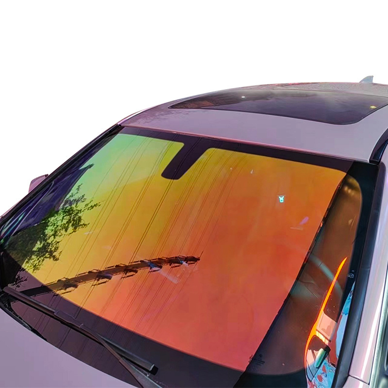 Red chameleon Solar tint window film for car 30m per roll chameleon Window Tint Film