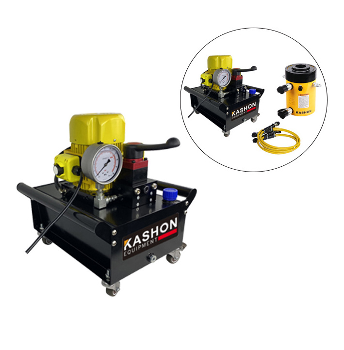 KHE-5DM 700 Bar 220V/380V Double Action Hydraulic Oil Pump Station Power Pack Unit Electric Driven Hydraulic Pump