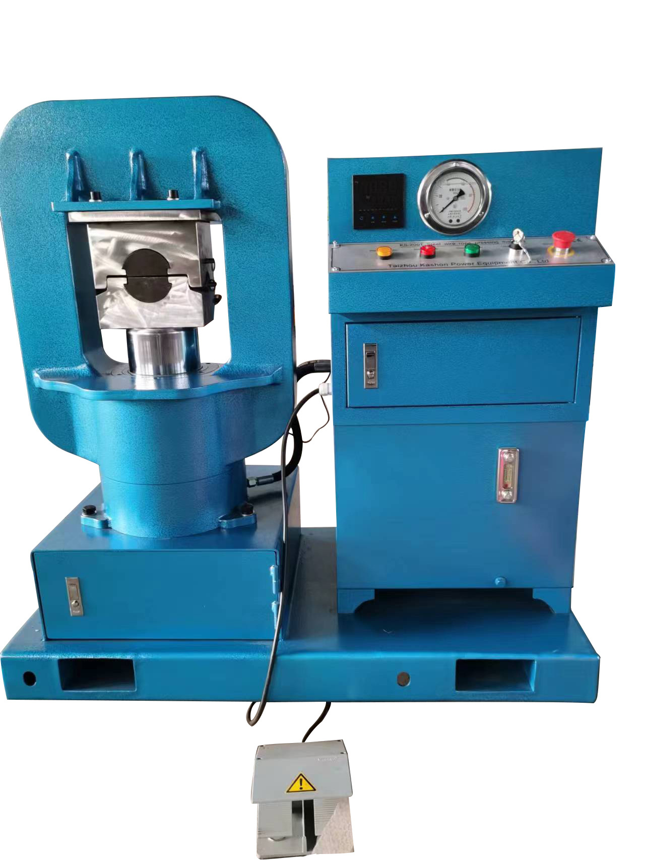 100 ton hydraulic steel wire rope press swaging machine