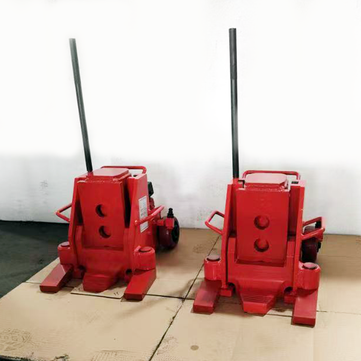 GKS Equivalent V Series 5 10 15 20 Ton  Fork Lift Hydraulic Toe Jack Machine Jack With Wheels