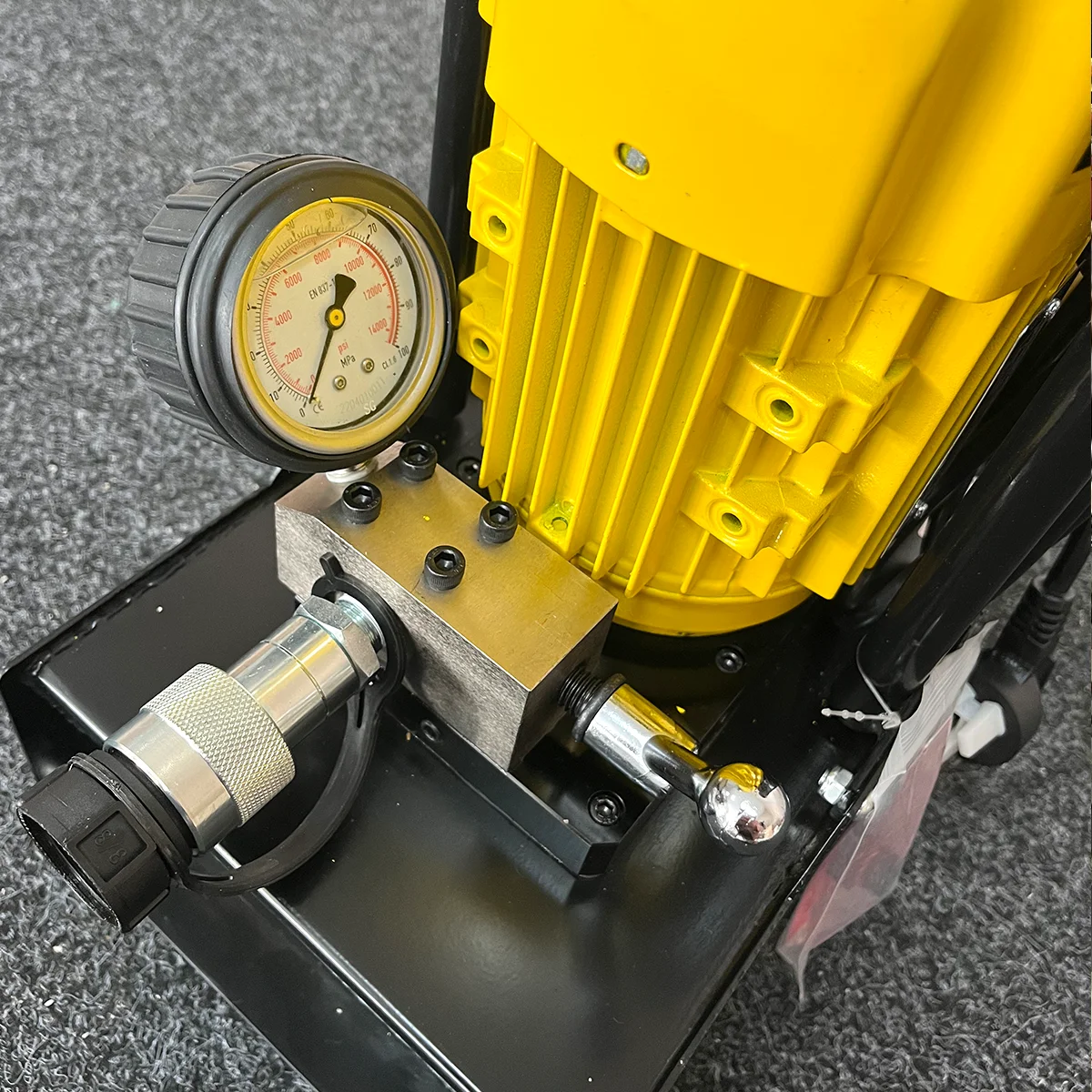 KHE-4DM 220V 1.1kw China Factory Price Enerpac Equivalent Double Acting Electric Motor Hydraulic Oil Pump