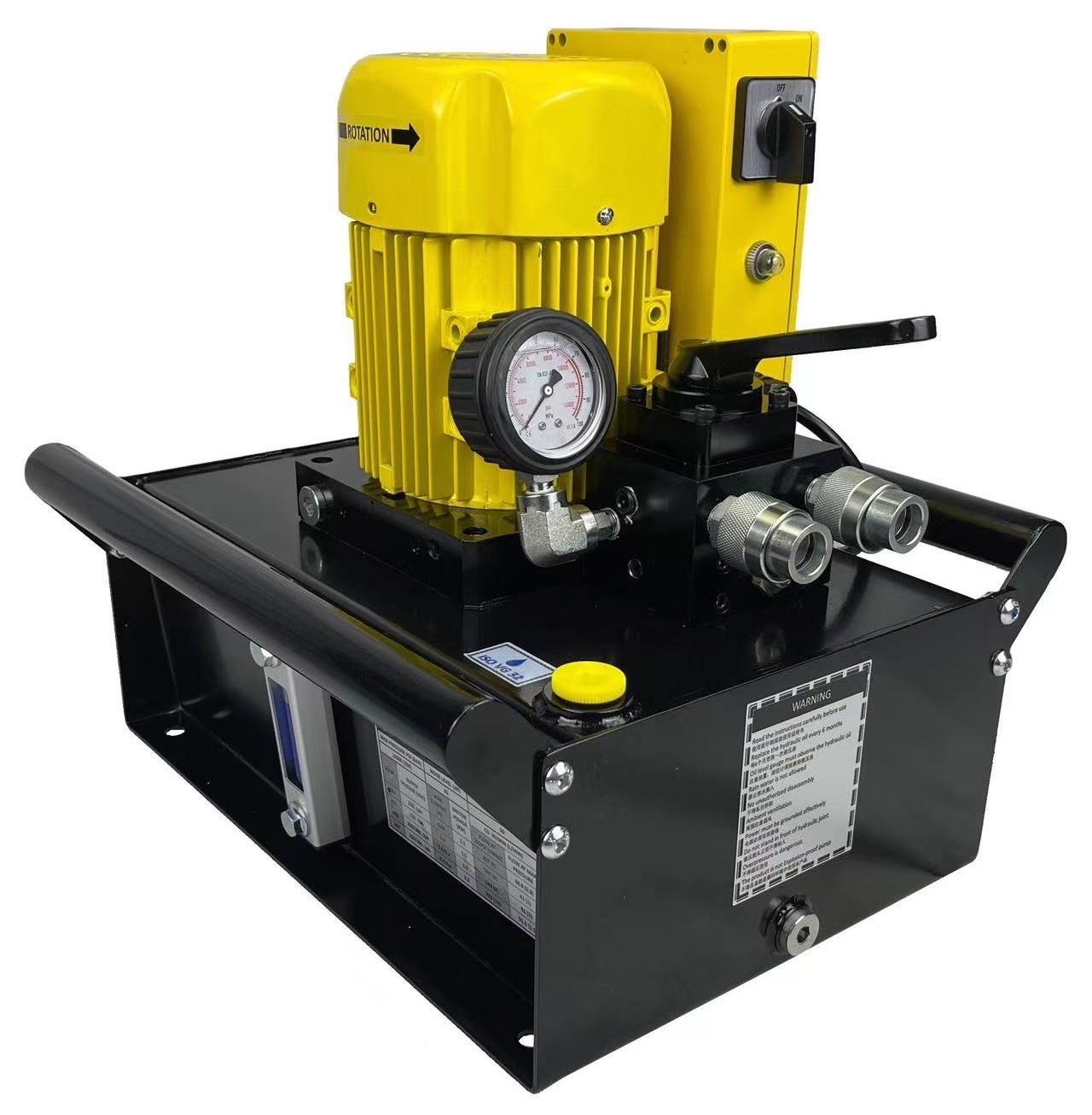 KHE-5DM 700 Bar 220V/380V Double Acting Hydraulic Oil Pump Station Power Pack Unit Electric Driven Hydraulic Pump