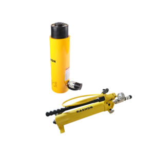 Hot Seller RC-308 30Ton 209mm Long Stroke Spring Return Hydraulic Cylinder Lifting Jack With Pressure Gauge