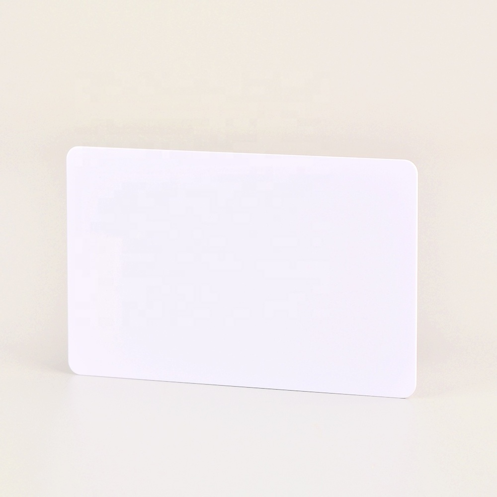 High quality inkjet pvc card white blank for inkjet printer Cr80 Standards credit cards