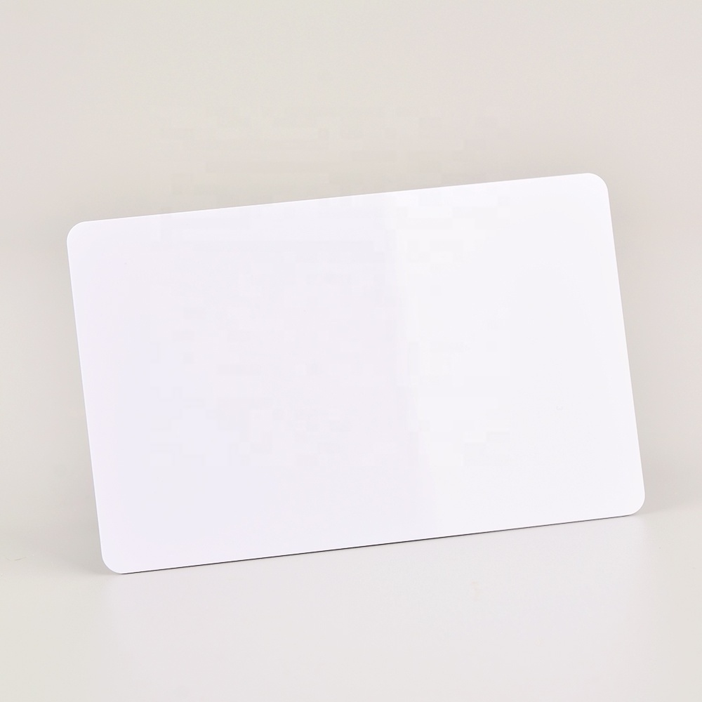 High quality inkjet pvc card white blank for inkjet printer Cr80 Standards credit cards