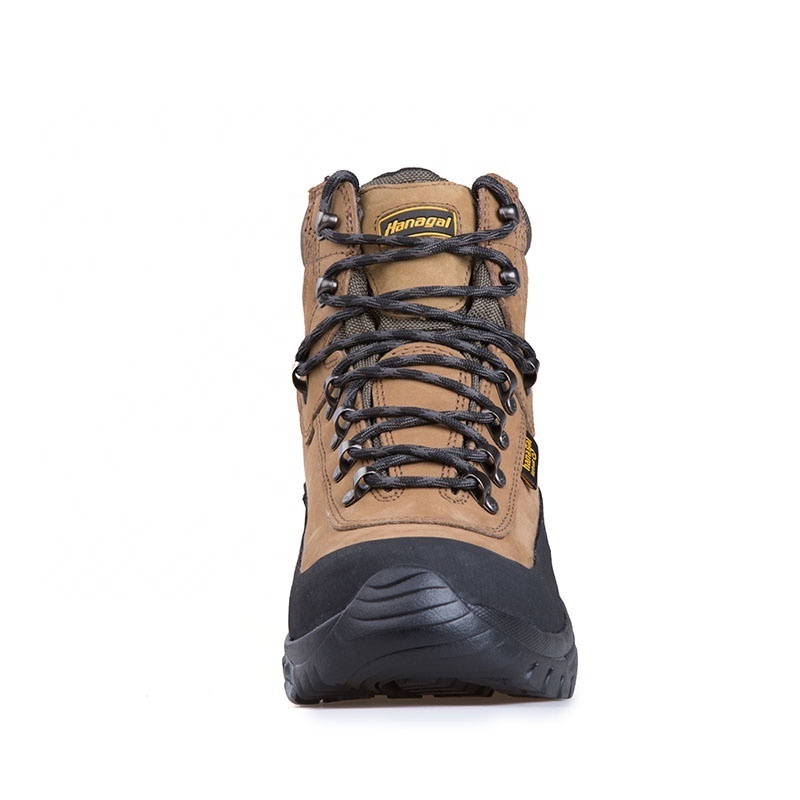 Hanagal 6 Inches Nubuck Leather Outdoor Hiking Boots Waterproof for Men Hunting Boots In Stock