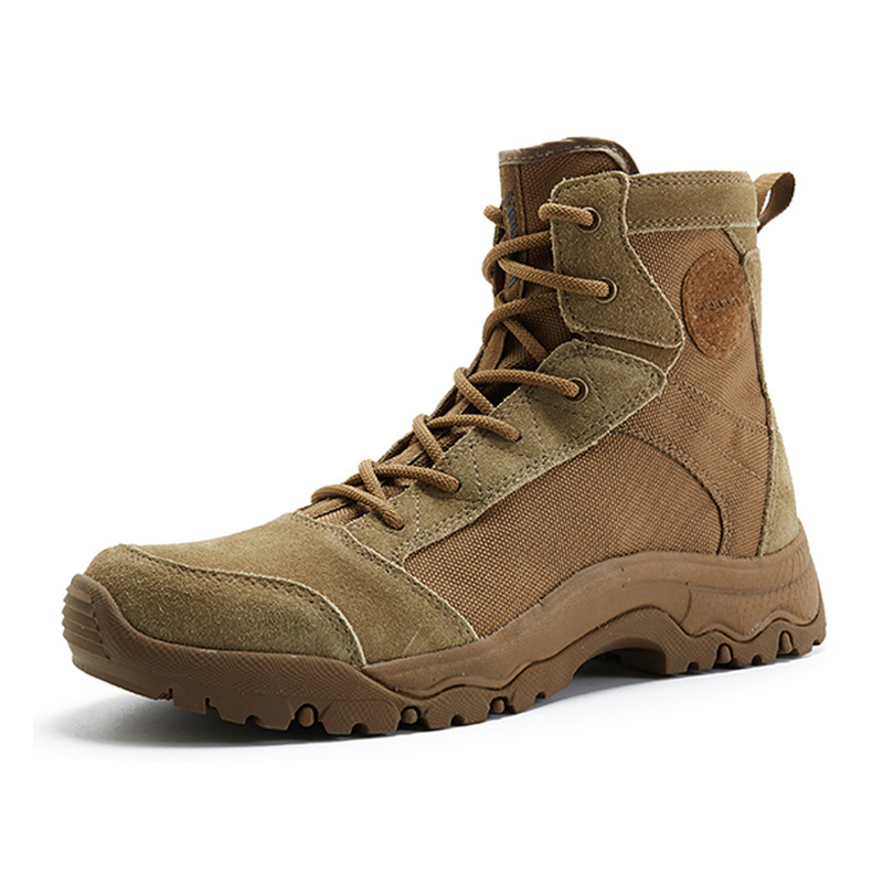 Factory price  6 inch lightweight combat boots cheap wholesale boots Coyote tactical  boots