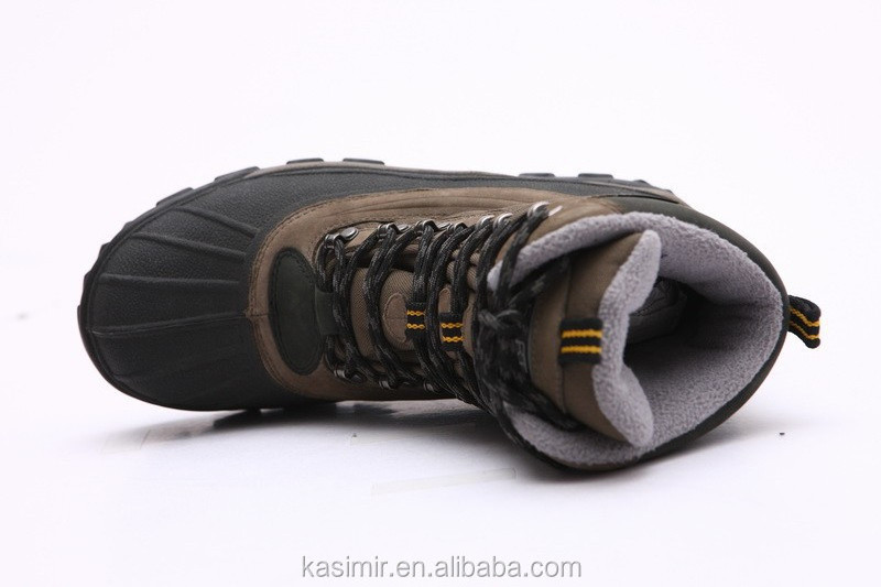 Hot sale factory price cold weather waterproof warm cotton padded russian hunting winter duck boots