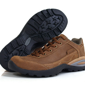 Wholesale lightweight Genuine Leather shoes Mens Fashion Sneakers Trekking Shoes Vendor and Manufacturers from China