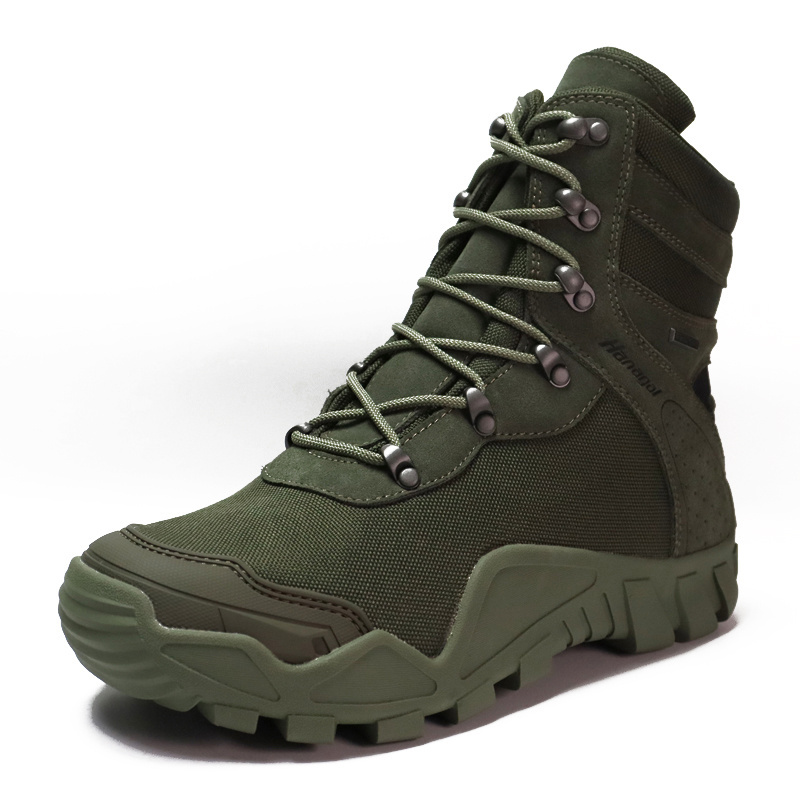 New Arrival Outdoor Mountaineering Shoes Tactical Combat Boots Men's Desert Boots for Hiking Camping