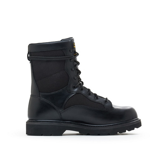 Full Grain Leather Boots Hard Wearing Composite Steel Toe Shoes Tactical Safety Boots for Men