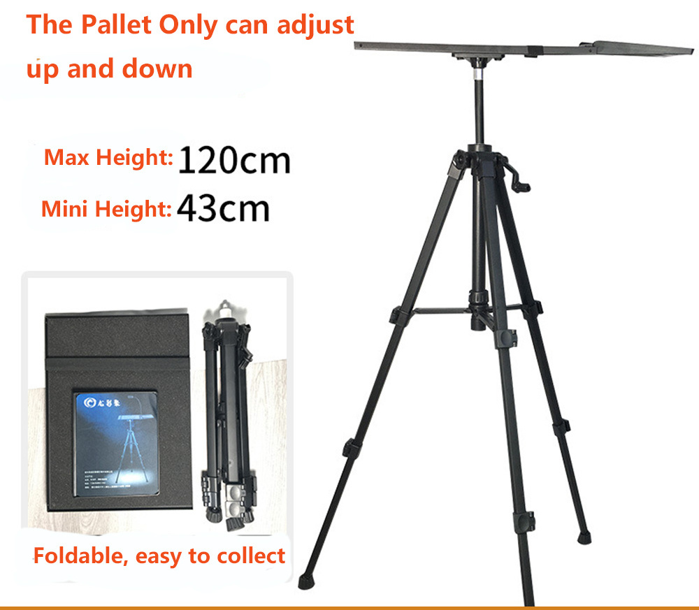 Outdoor Multi -functional Floor Camera Computer Bracket Pallet Projector Tripod for Camping Movie Conference Player Accessories