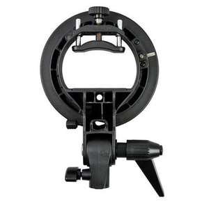 Godoxs S-type Bracket Holder with Bowens Mount for Speedlite Flash Softbox Honeycomb Beauty dish Reflector Umbrella