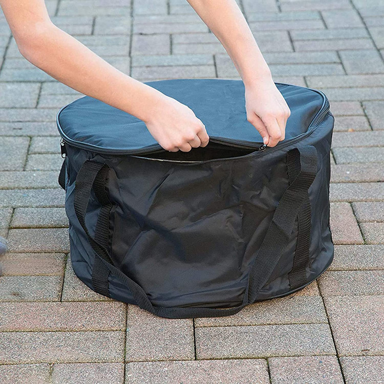 Portable 600D Oxford Round Firebowl Carry Storage Bag Fire Pit Bag