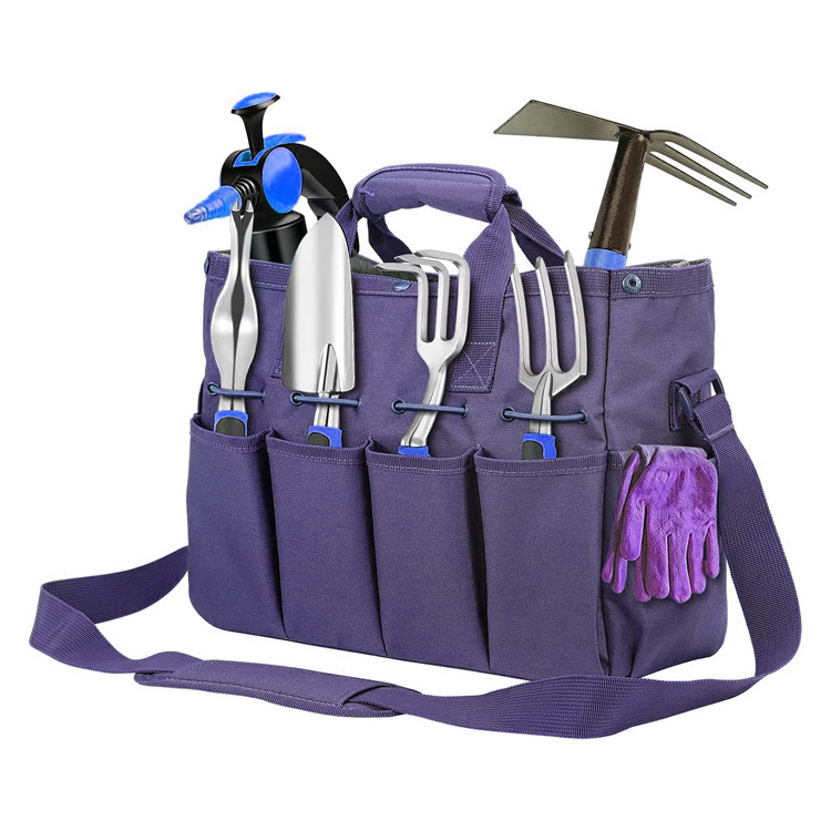 High Quality Polyester Home Tools Storage Organizer Garden Tote Bag