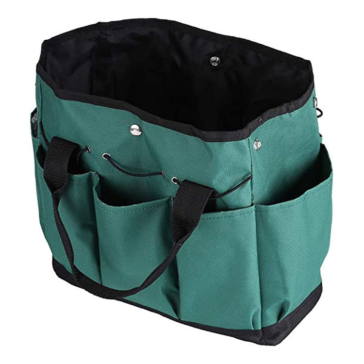 Durable Foldable Oxford Garden Tool Bag For Shovel Rake and Other Tool